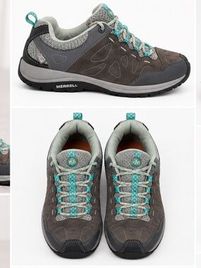 Merrell Zeolite Serge Waterproof Hiking Shoes Women’s 8 Castle Rock Lagoon